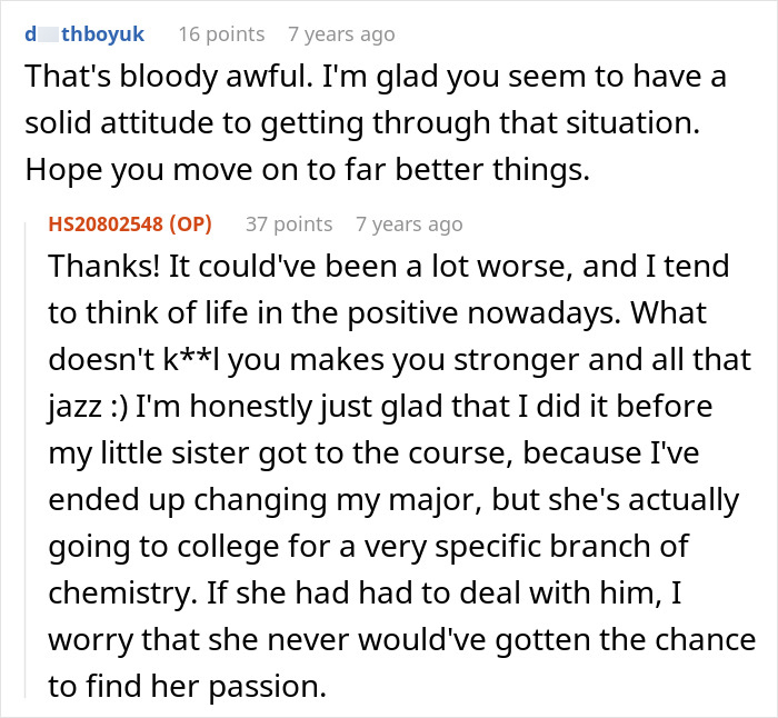 Chauvinist Teacher Turns Student’s Life Nightmarish, She Makes Sure High School Gets Rid Of Him Chauvinist Teacher Turns Student’s Life Nightmarish, She Makes Sure High School Gets Rid Of Him