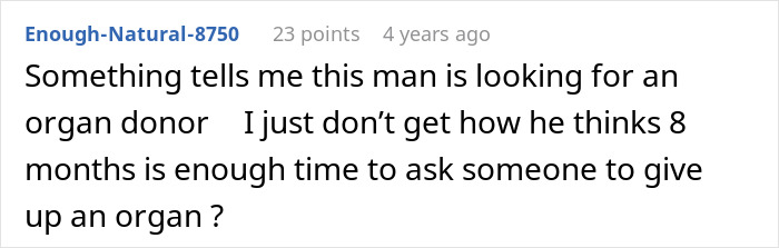 Guy Expects GF Of 8 Months To Donate Part Of Her Liver, Jokes He’ll Marry Her Just To Get The Organ Guy Expects GF Of 8 Months To Donate Part Of Her Liver, Jokes He’ll Marry Her Just To Get The Organ