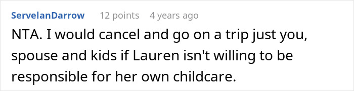 Woman Brings A Nanny On Vacation So She Can Relax, SIL Sees Free Childcare And Starts Making Plans Woman Brings A Nanny On Vacation So She Can Relax, SIL Sees Free Childcare And Starts Making Plans