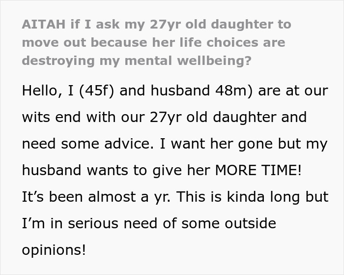 Daughter Keeps Choosing Toxic Boyfriend Over Visits With Her Child, Parents Consider Kicking Her Out