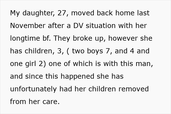 Daughter Keeps Choosing Toxic Boyfriend Over Visits With Her Child, Parents Consider Kicking Her Out