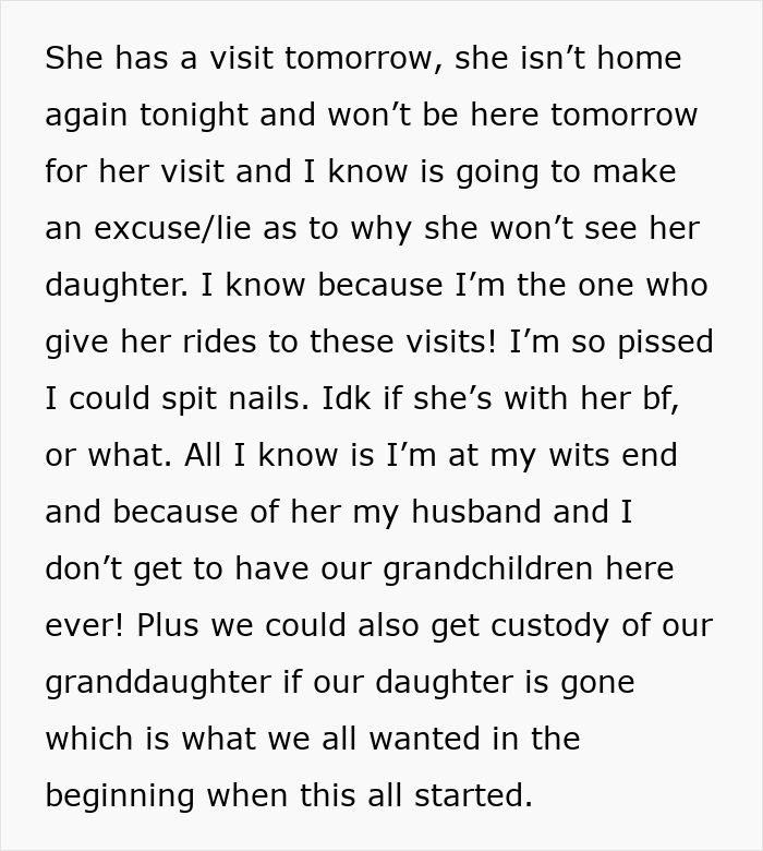 Daughter Keeps Choosing Toxic Boyfriend Over Visits With Her Child, Parents Consider Kicking Her Out