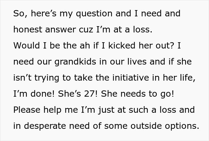 Daughter Keeps Choosing Toxic Boyfriend Over Visits With Her Child, Parents Consider Kicking Her Out