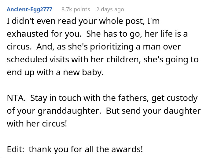 Daughter Keeps Choosing Toxic Boyfriend Over Visits With Her Child, Parents Consider Kicking Her Out