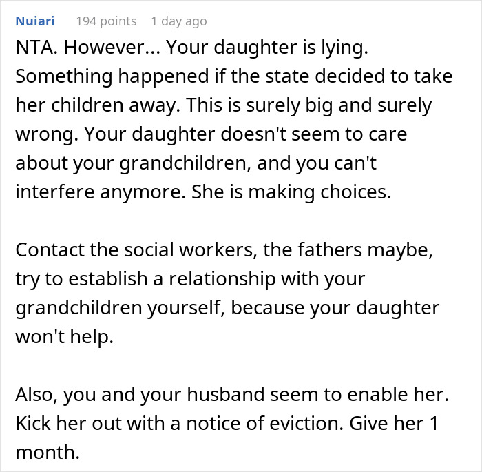 Daughter Keeps Choosing Toxic Boyfriend Over Visits With Her Child, Parents Consider Kicking Her Out