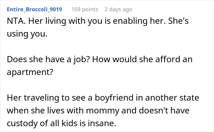 Daughter Keeps Choosing Toxic Boyfriend Over Visits With Her Child, Parents Consider Kicking Her Out