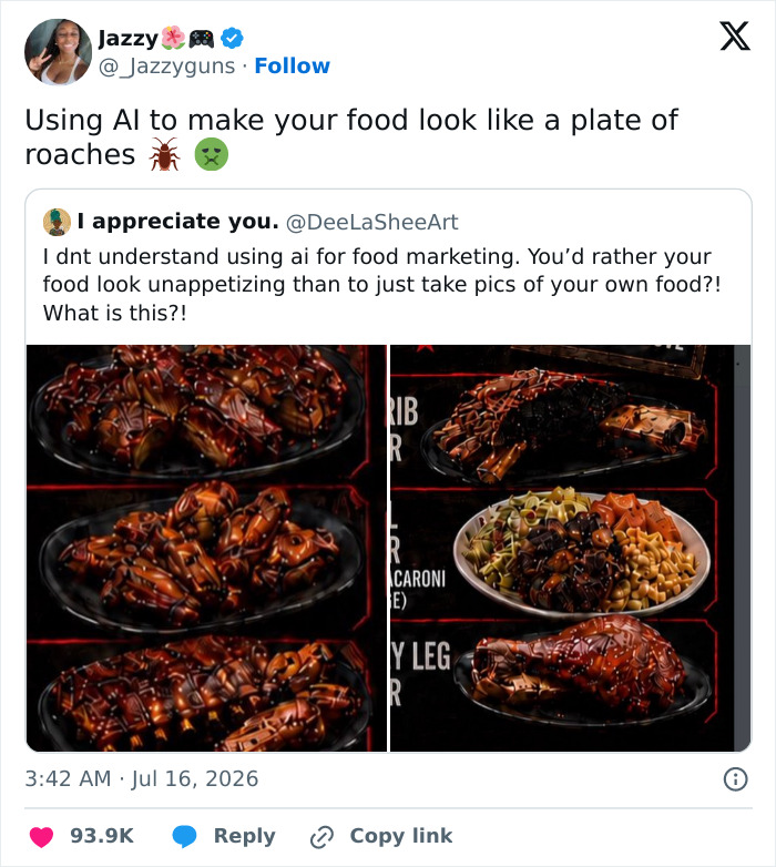 61 AI-Generated Food Photos Make Restaurant Dishes Look Strange Enough To Ruin Appetites 61 AI-Generated Food Photos Make Restaurant Dishes Look Strange Enough To Ruin Appetites