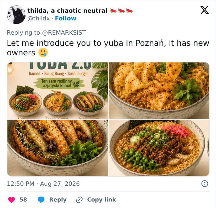 61 AI-Generated Food Photos Make Restaurant Dishes Look Strange Enough To Ruin Appetites 61 AI-Generated Food Photos Make Restaurant Dishes Look Strange Enough To Ruin Appetites