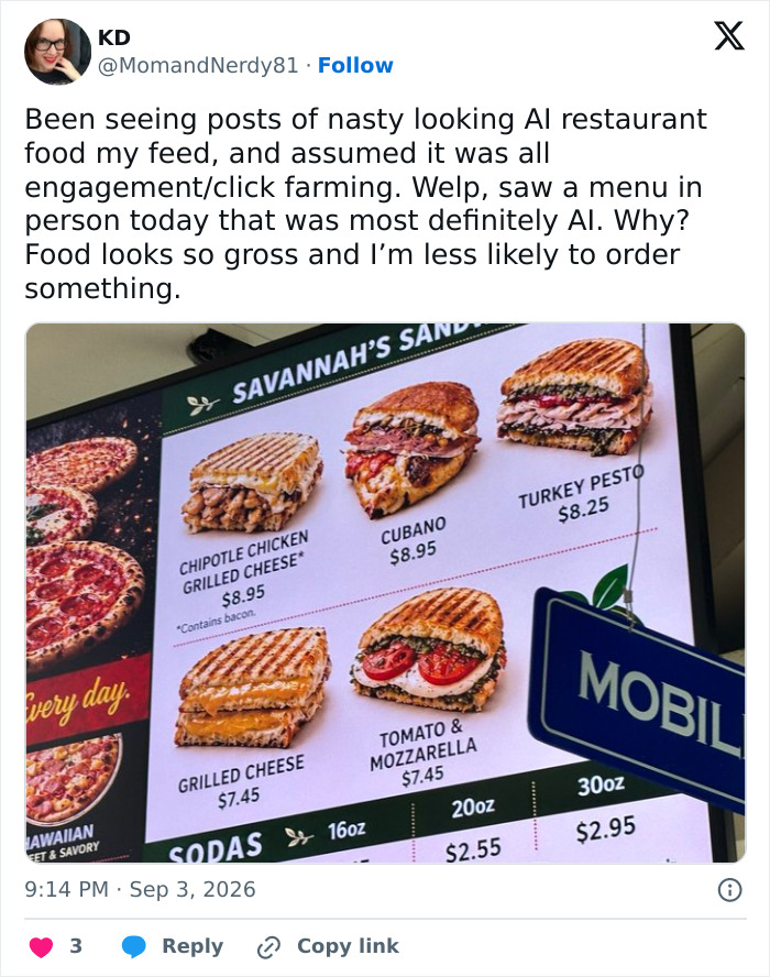 61 AI-Generated Food Photos Make Restaurant Dishes Look Strange Enough To Ruin Appetites 61 AI-Generated Food Photos Make Restaurant Dishes Look Strange Enough To Ruin Appetites
