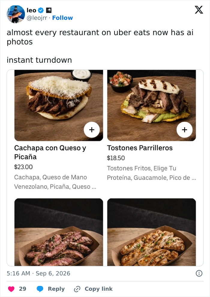 61 AI-Generated Food Photos Make Restaurant Dishes Look Strange Enough To Ruin Appetites 61 AI-Generated Food Photos Make Restaurant Dishes Look Strange Enough To Ruin Appetites