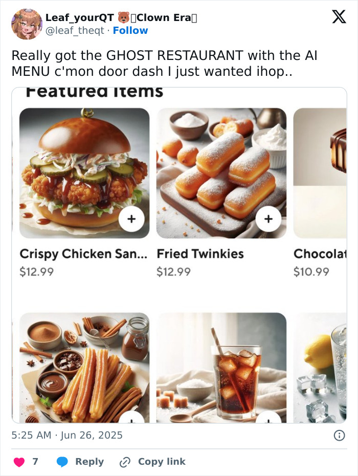 61 AI-Generated Food Photos Make Restaurant Dishes Look Strange Enough To Ruin Appetites 61 AI-Generated Food Photos Make Restaurant Dishes Look Strange Enough To Ruin Appetites
