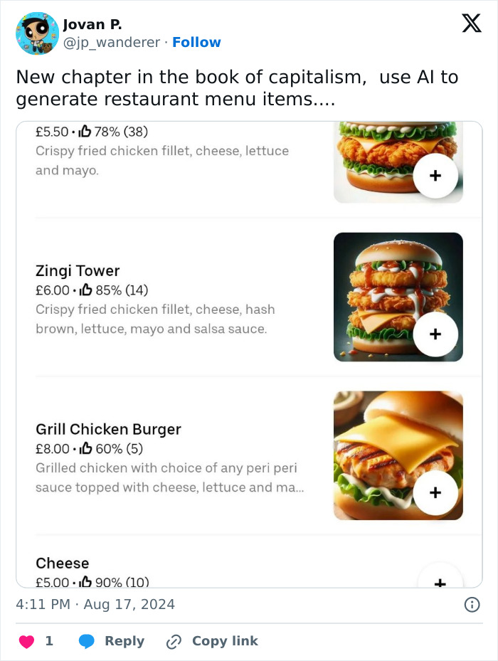 61 AI-Generated Food Photos Make Restaurant Dishes Look Strange Enough To Ruin Appetites 61 AI-Generated Food Photos Make Restaurant Dishes Look Strange Enough To Ruin Appetites