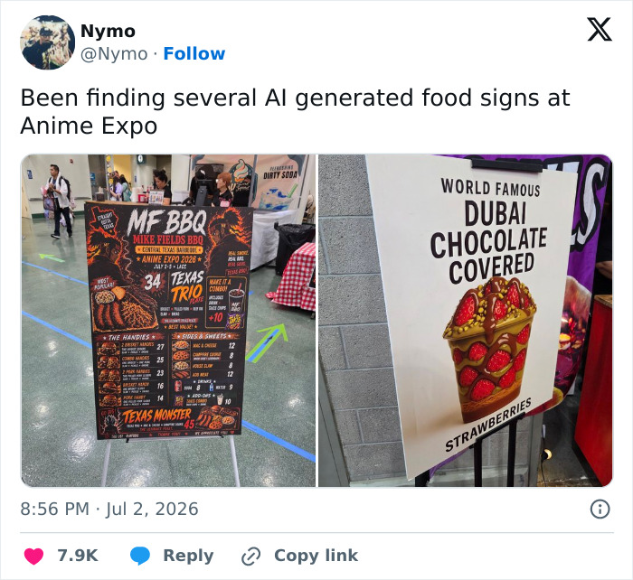 61 AI-Generated Food Photos Make Restaurant Dishes Look Strange Enough To Ruin Appetites 61 AI-Generated Food Photos Make Restaurant Dishes Look Strange Enough To Ruin Appetites