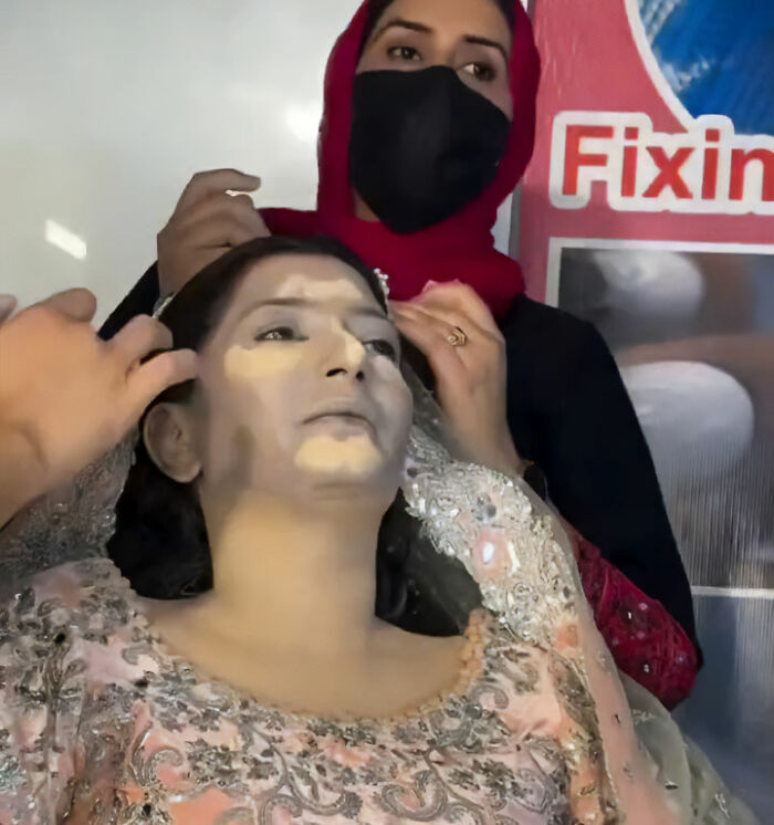 This Woman’s Dramatic Wedding Day Transformation Went Viral, But The Cultural Implications Have Sparked Heated Backlash This Woman’s Dramatic Wedding Day Transformation Went Viral, But The Cultural Implications Have Sparked Heated Backlash