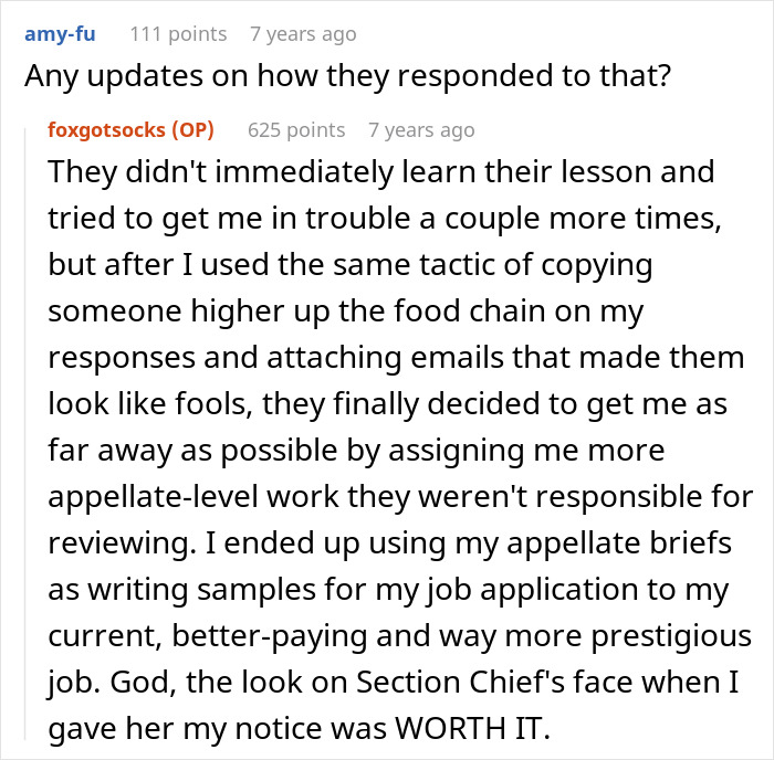 Supervisors Try To Make Employee Look Bad, She Makes Them Look Even Worse