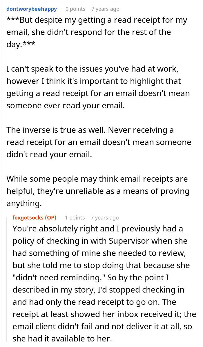 Supervisors Try To Make Employee Look Bad, She Makes Them Look Even Worse