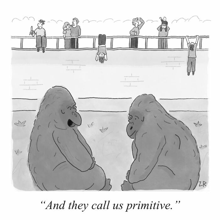 From Absurd Observations To Dark Punchlines: 45 New Single-Panel Cartoons By Zack Rhodes From Absurd Observations To Dark Punchlines: 45 New Single-Panel Cartoons By Zack Rhodes