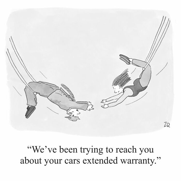 From Absurd Observations To Dark Punchlines: 45 New Single-Panel Cartoons By Zack Rhodes From Absurd Observations To Dark Punchlines: 45 New Single-Panel Cartoons By Zack Rhodes