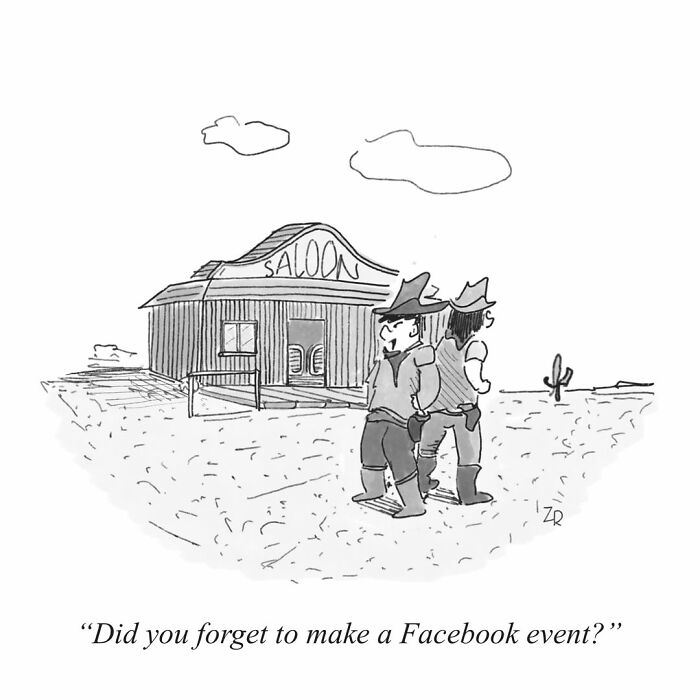 From Absurd Observations To Dark Punchlines: 45 New Single-Panel Cartoons By Zack Rhodes From Absurd Observations To Dark Punchlines: 45 New Single-Panel Cartoons By Zack Rhodes
