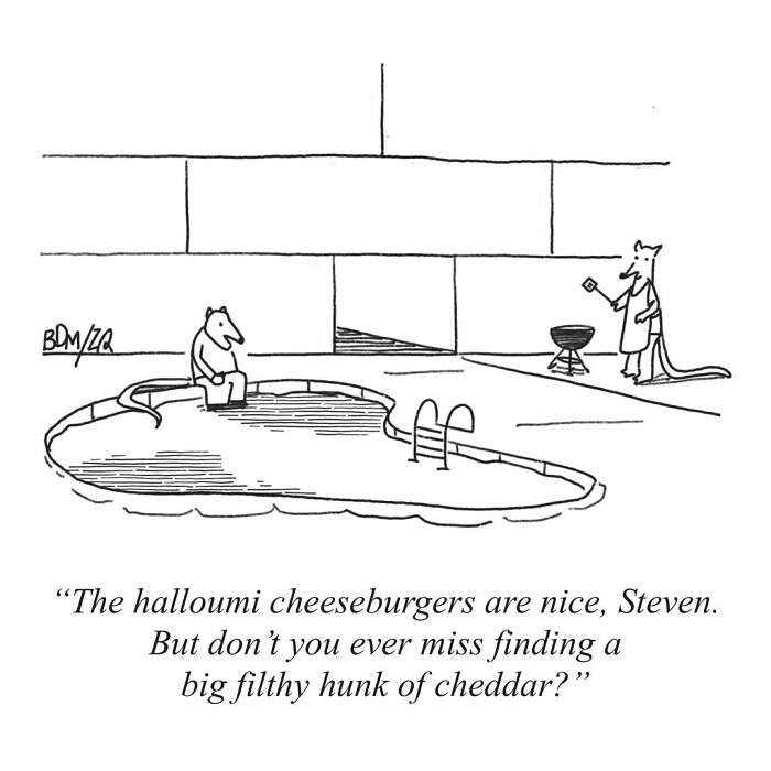 From Absurd Observations To Dark Punchlines: 45 New Single-Panel Cartoons By Zack Rhodes From Absurd Observations To Dark Punchlines: 45 New Single-Panel Cartoons By Zack Rhodes