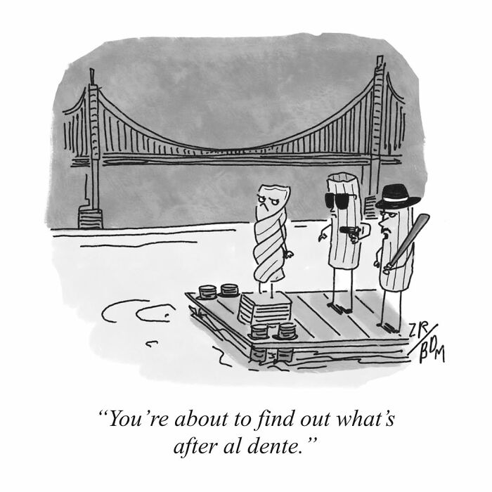 From Absurd Observations To Dark Punchlines: 45 New Single-Panel Cartoons By Zack Rhodes From Absurd Observations To Dark Punchlines: 45 New Single-Panel Cartoons By Zack Rhodes