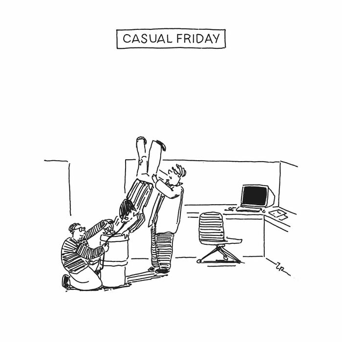 From Absurd Observations To Dark Punchlines: 45 New Single-Panel Cartoons By Zack Rhodes From Absurd Observations To Dark Punchlines: 45 New Single-Panel Cartoons By Zack Rhodes