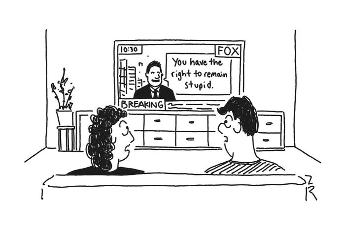 From Absurd Observations To Dark Punchlines: 45 New Single-Panel Cartoons By Zack Rhodes From Absurd Observations To Dark Punchlines: 45 New Single-Panel Cartoons By Zack Rhodes