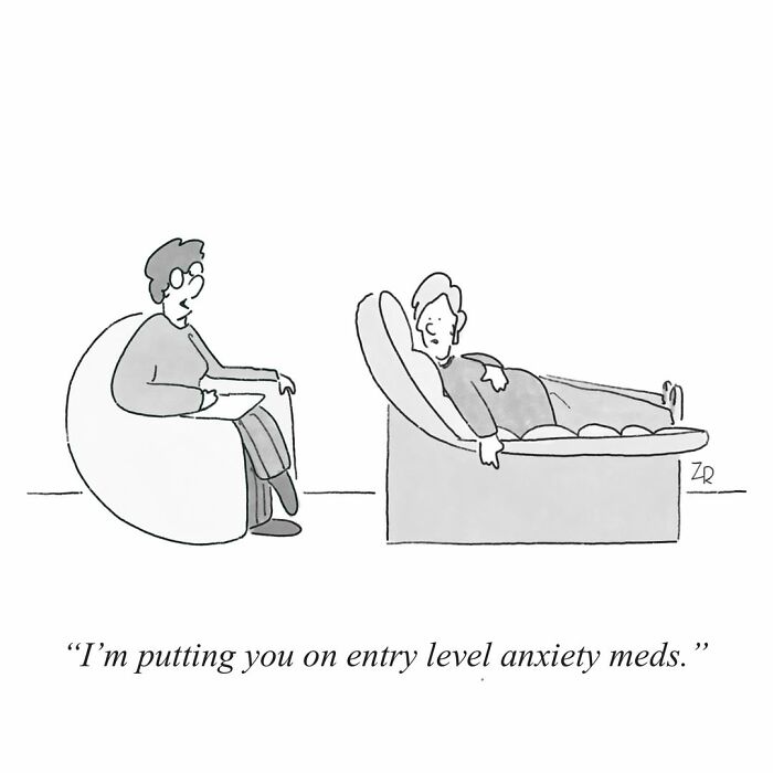 From Absurd Observations To Dark Punchlines: 45 New Single-Panel Cartoons By Zack Rhodes From Absurd Observations To Dark Punchlines: 45 New Single-Panel Cartoons By Zack Rhodes