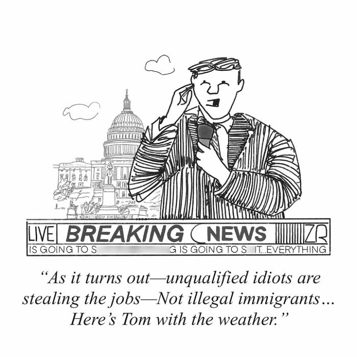 From Absurd Observations To Dark Punchlines: 45 New Single-Panel Cartoons By Zack Rhodes From Absurd Observations To Dark Punchlines: 45 New Single-Panel Cartoons By Zack Rhodes