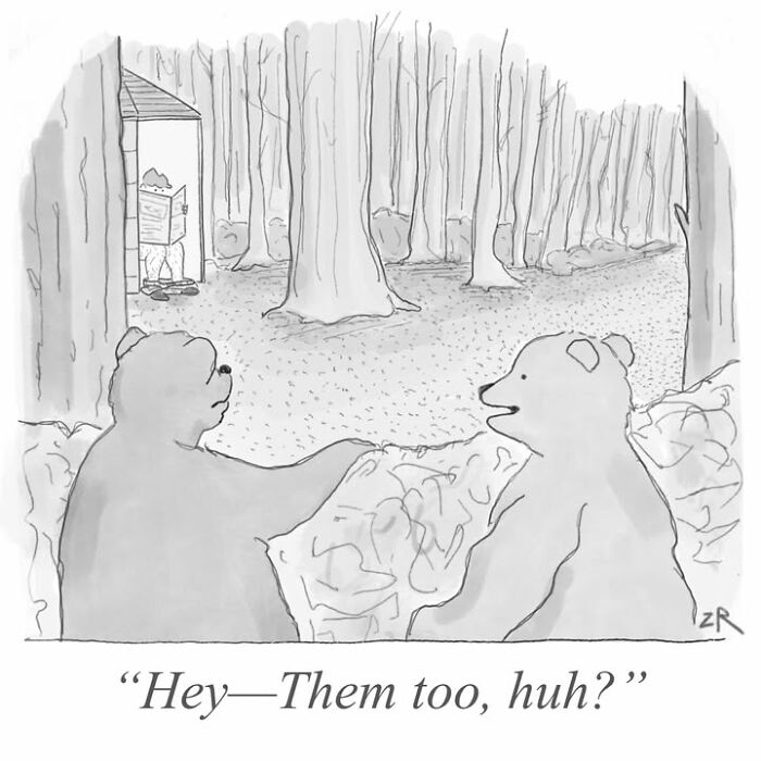 From Absurd Observations To Dark Punchlines: 45 New Single-Panel Cartoons By Zack Rhodes From Absurd Observations To Dark Punchlines: 45 New Single-Panel Cartoons By Zack Rhodes