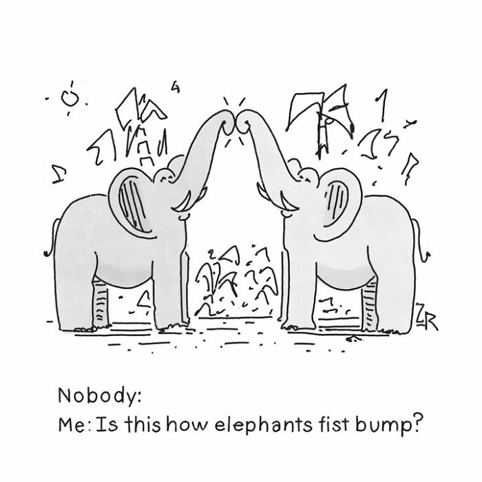 From Absurd Observations To Dark Punchlines: 45 New Single-Panel Cartoons By Zack Rhodes From Absurd Observations To Dark Punchlines: 45 New Single-Panel Cartoons By Zack Rhodes
