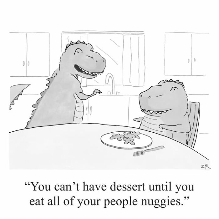 From Absurd Observations To Dark Punchlines: 45 New Single-Panel Cartoons By Zack Rhodes From Absurd Observations To Dark Punchlines: 45 New Single-Panel Cartoons By Zack Rhodes