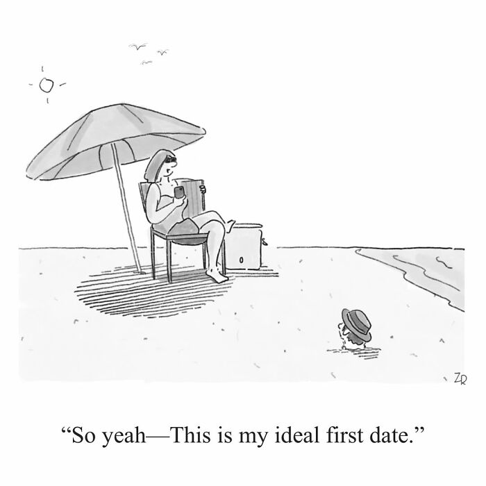 From Absurd Observations To Dark Punchlines: 45 New Single-Panel Cartoons By Zack Rhodes From Absurd Observations To Dark Punchlines: 45 New Single-Panel Cartoons By Zack Rhodes