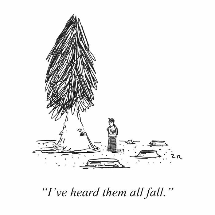 From Absurd Observations To Dark Punchlines: 45 New Single-Panel Cartoons By Zack Rhodes From Absurd Observations To Dark Punchlines: 45 New Single-Panel Cartoons By Zack Rhodes