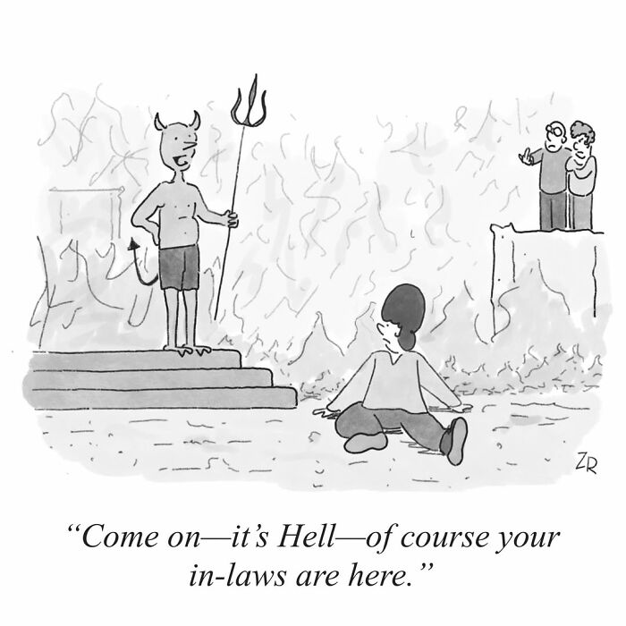 From Absurd Observations To Dark Punchlines: 45 New Single-Panel Cartoons By Zack Rhodes From Absurd Observations To Dark Punchlines: 45 New Single-Panel Cartoons By Zack Rhodes