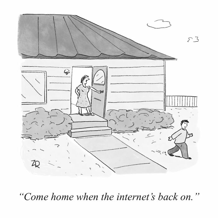 From Absurd Observations To Dark Punchlines: 45 New Single-Panel Cartoons By Zack Rhodes From Absurd Observations To Dark Punchlines: 45 New Single-Panel Cartoons By Zack Rhodes