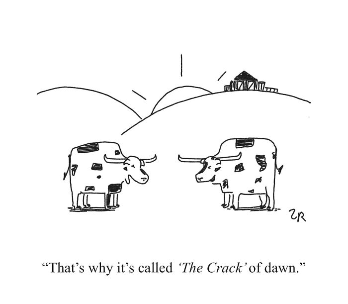 From Absurd Observations To Dark Punchlines: 45 New Single-Panel Cartoons By Zack Rhodes From Absurd Observations To Dark Punchlines: 45 New Single-Panel Cartoons By Zack Rhodes