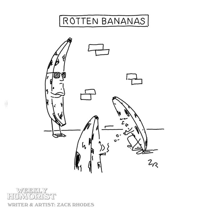 From Absurd Observations To Dark Punchlines: 45 New Single-Panel Cartoons By Zack Rhodes From Absurd Observations To Dark Punchlines: 45 New Single-Panel Cartoons By Zack Rhodes