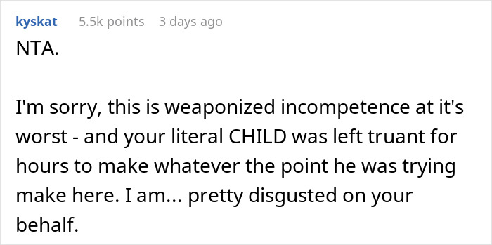 Dad’s Weaponized Incompetence Reaches New Heights After He Leaves 7-Year-Old Home Alone For 3 Hours Dad’s Weaponized Incompetence Reaches New Heights After He Leaves 7-Year-Old Home Alone For 3 Hours