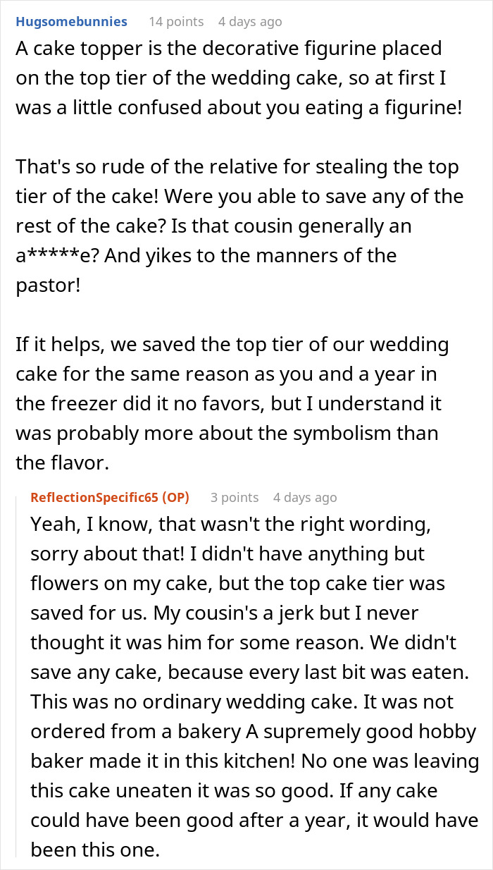 A 28-Year-Old Wedding Cake Mystery Gets Accidentally Solved, Leaves Bride Even More Upset A 28-Year-Old Wedding Cake Mystery Gets Accidentally Solved, Leaves Bride Even More Upset