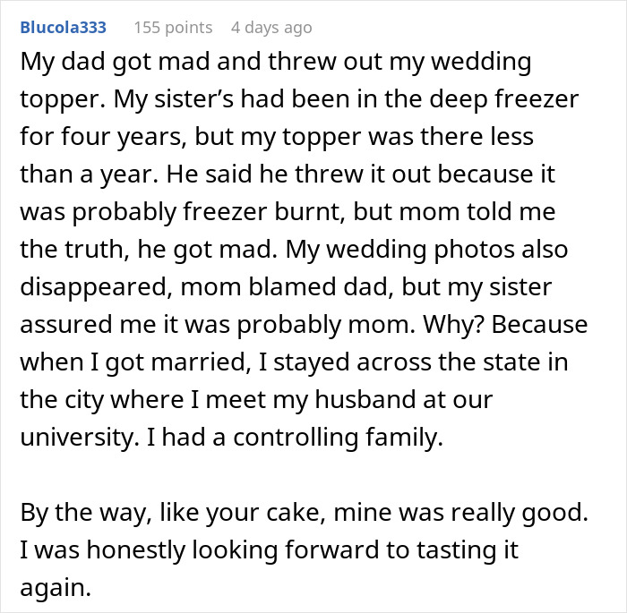 A 28-Year-Old Wedding Cake Mystery Gets Accidentally Solved, Leaves Bride Even More Upset A 28-Year-Old Wedding Cake Mystery Gets Accidentally Solved, Leaves Bride Even More Upset