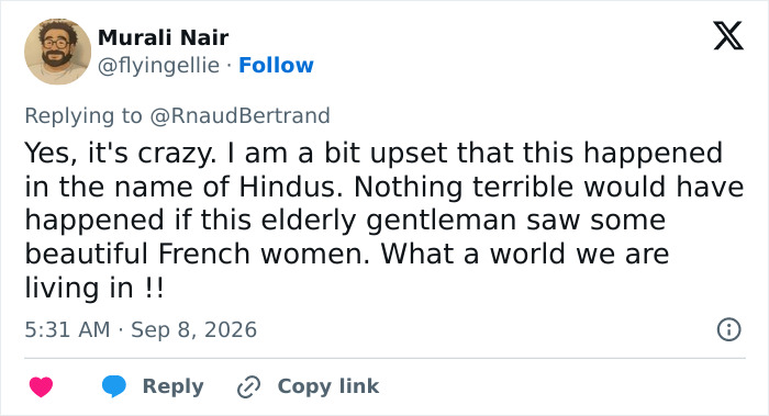 Eiffel Tower Closed Amid Outrage After Visiting Hindu Guru Demands Women Be “Made Invisible” And Management Complies