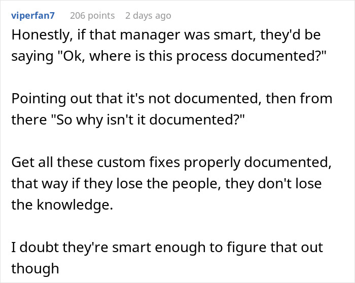 Supervisor Says Follow Machine Repairs By The Book, Regrets It As Employee Complies Maliciously