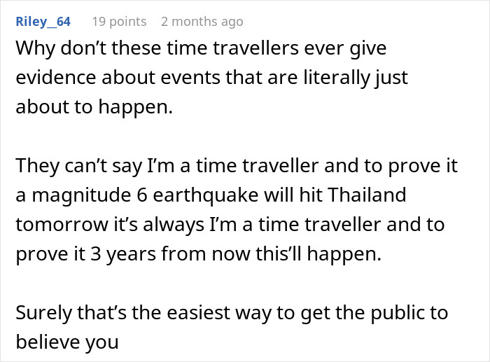 Mysterious “Time Traveler” Claims To Be Part Of 1980s CIA Experiment And Reveals There Will Be WW3 Mysterious “Time Traveler” Claims To Be Part Of 1980s CIA Experiment And Reveals There Will Be WW3
