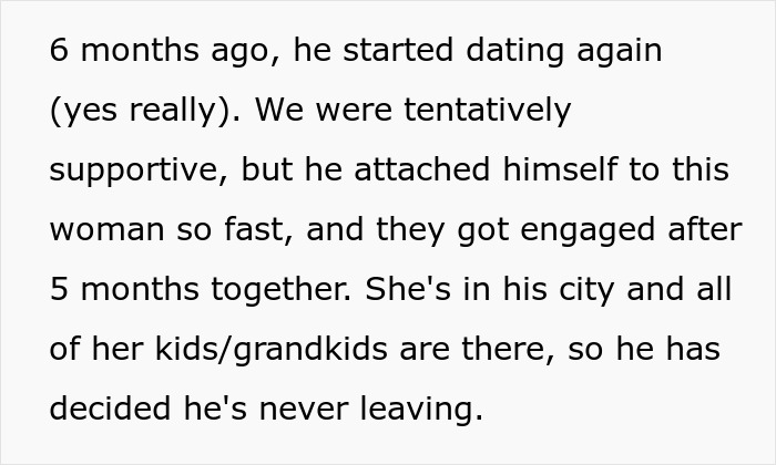 Widowed Dad Remarries Within 6 Months, Sends Daughters A Legal Letter Cutting Them Out Of The Will Widowed Dad Remarries Within 6 Months, Sends Daughters A Legal Letter Cutting Them Out Of The Will