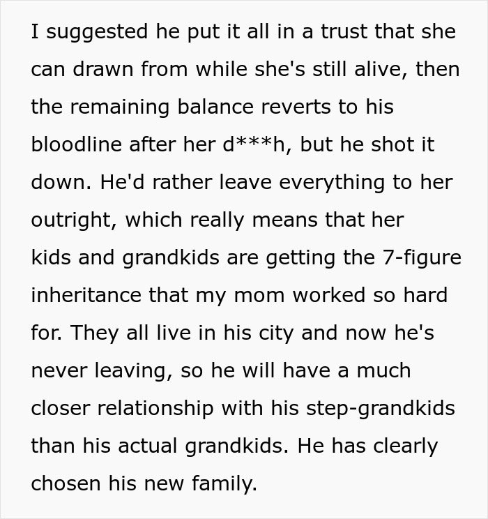 Widowed Dad Remarries Within 6 Months, Sends Daughters A Legal Letter Cutting Them Out Of The Will Widowed Dad Remarries Within 6 Months, Sends Daughters A Legal Letter Cutting Them Out Of The Will