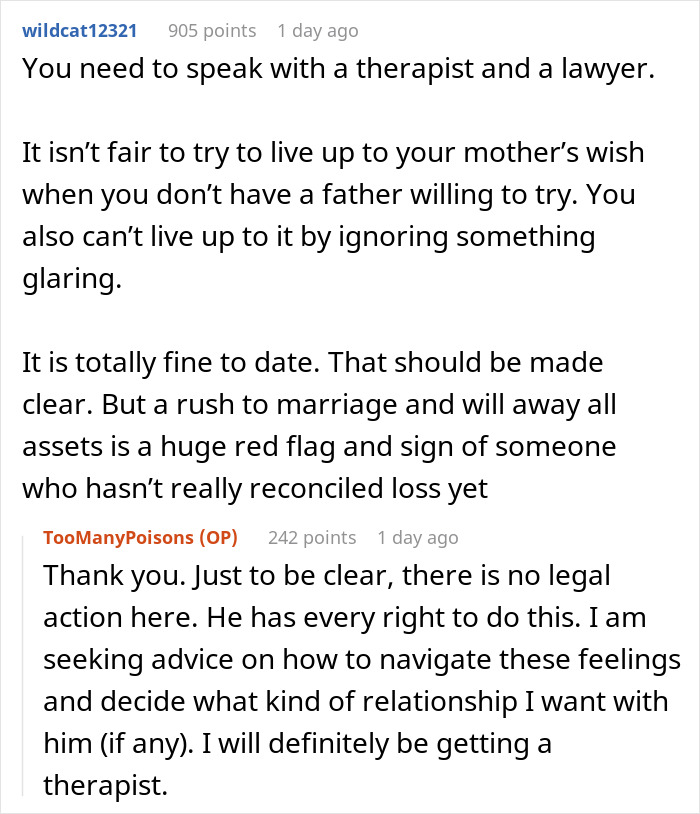 Widowed Dad Remarries Within 6 Months, Sends Daughters A Legal Letter Cutting Them Out Of The Will Widowed Dad Remarries Within 6 Months, Sends Daughters A Legal Letter Cutting Them Out Of The Will