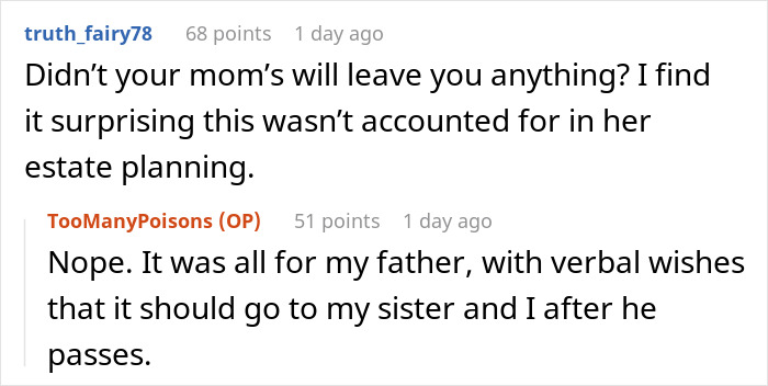 Widowed Dad Remarries Within 6 Months, Sends Daughters A Legal Letter Cutting Them Out Of The Will Widowed Dad Remarries Within 6 Months, Sends Daughters A Legal Letter Cutting Them Out Of The Will