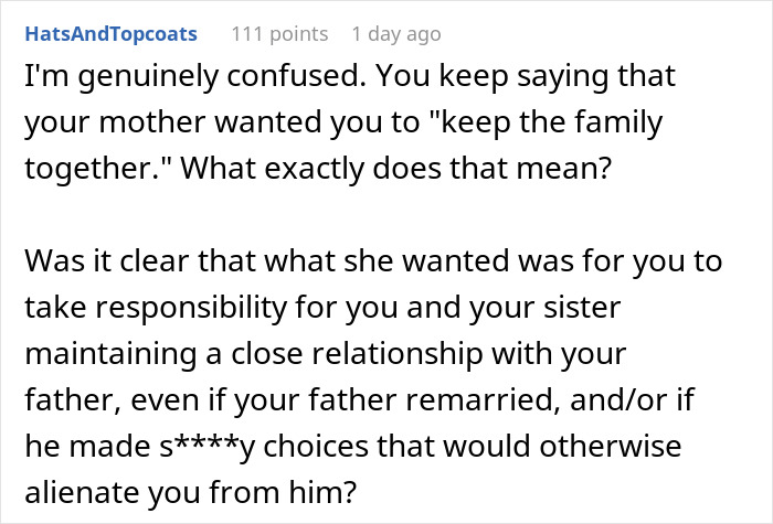 Widowed Dad Remarries Within 6 Months, Sends Daughters A Legal Letter Cutting Them Out Of The Will Widowed Dad Remarries Within 6 Months, Sends Daughters A Legal Letter Cutting Them Out Of The Will