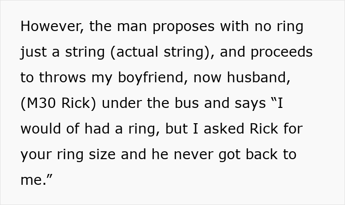 Bride Plans A Forever With A Guy Who Proposed With A String, BFF Is Running Out Of Ways To Say “Run” Bride Plans A Forever With A Guy Who Proposed With A String, BFF Is Running Out Of Ways To Say “Run”
